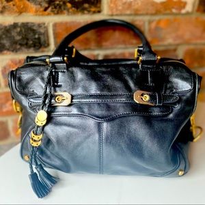 Like-new Rebecca Minkoff genuine leather black purse